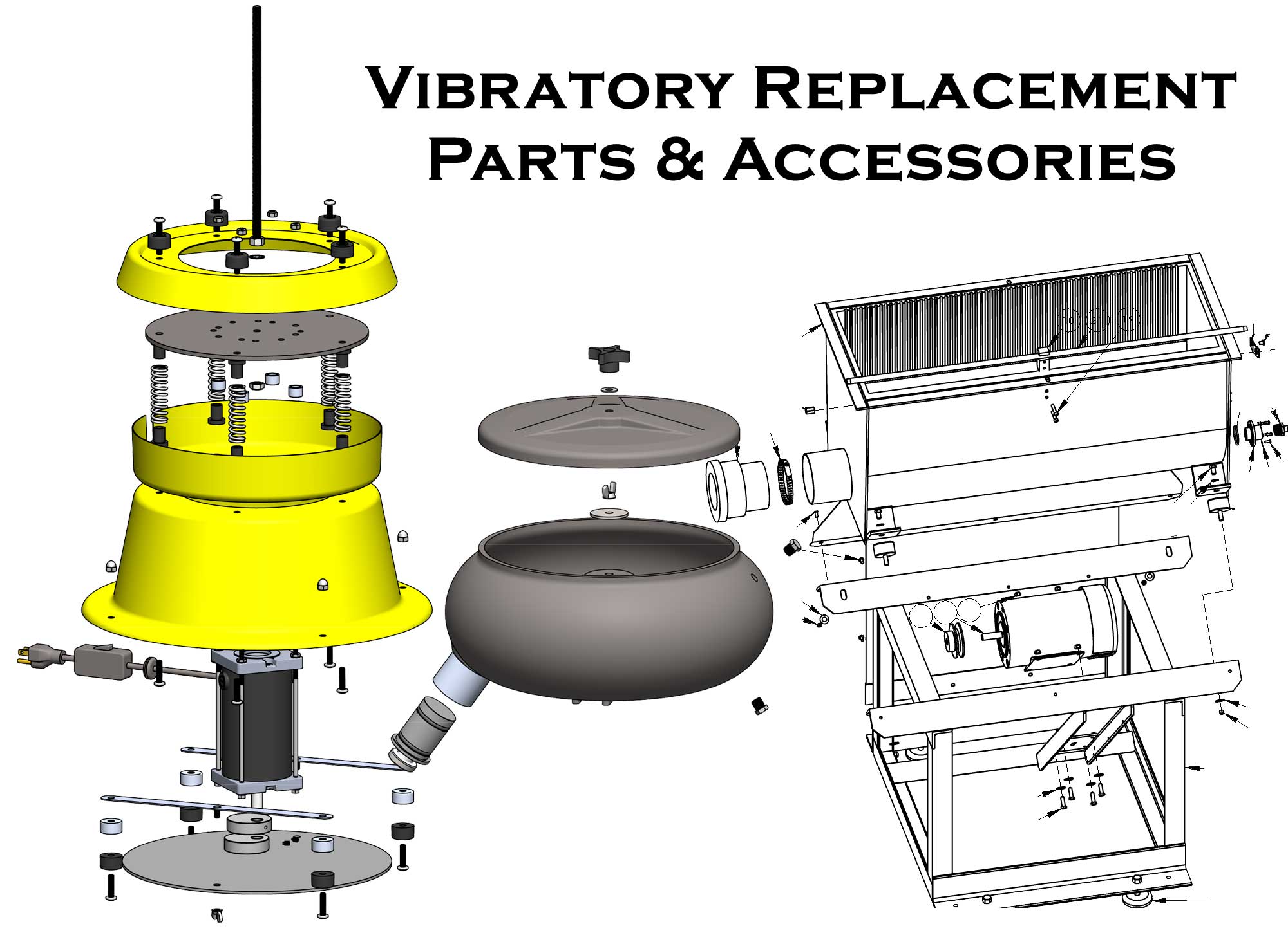 Burr King Vibratory Parts & Accessories